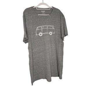 Marine Layer grey short sleeve bus graphic t-shirt‎